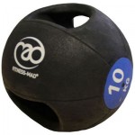 Med Ball 10Kg Dbl - Grip